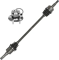 Vista 13 de Detroit Axle - Ejes CV delanteros para Chevy Trailblazer EXT Buick Rainier GMC Envoy XL XUV Olds Bravada Isuzu Ascender Saab 9-7x, 2003 2004 2005