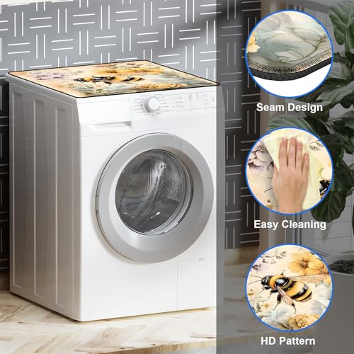 Image of Washer and Dryer Topper for Top,23.6 inch x 19.7 inch Washer Dryer Countertop Mat, Waterproof & Anti-Slip Dryer Top Protector Mat