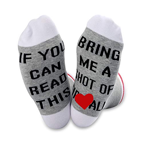TSOTMO 2 Pairs If You Can Read This Bring Me a Shot Of Fireball Scoks (Fireball Scoks)