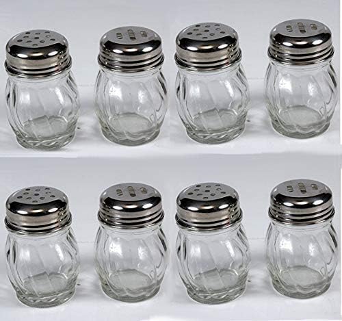 THWยฎ Plastic Material Chilli Flakes & Oregano/Seasoning Dispenser Set- Pack of 4 Set