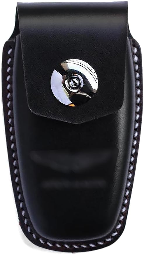 Luxury Handmade Leather Key Fob Case for Aston Martin DB11 DB12 with Magnetic Closure, Full Grain Leather Key Cover