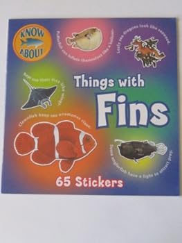 Paperback Things with Fins Stickerbook Book