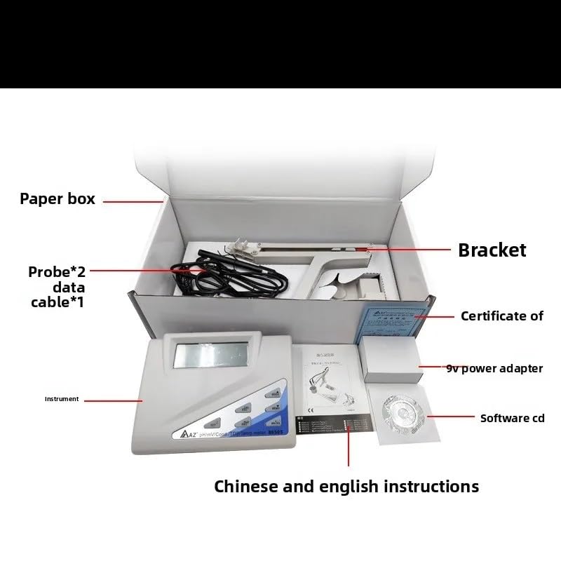 Benchtop Acid-Base/Voltage Value/Conductivity/Total Soluble Solids/Salinity Meter Tool