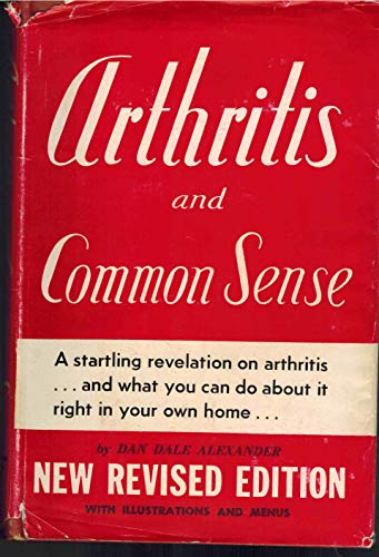 ARTHRITIS AND COMMON SENSE B000QA2R64 Book Cover