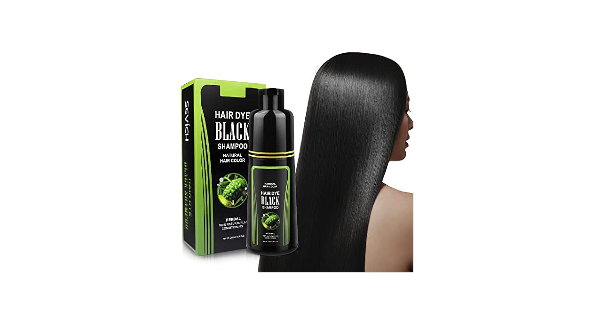 Amazon.com : Natural Black Hair Shampoo, White to Black