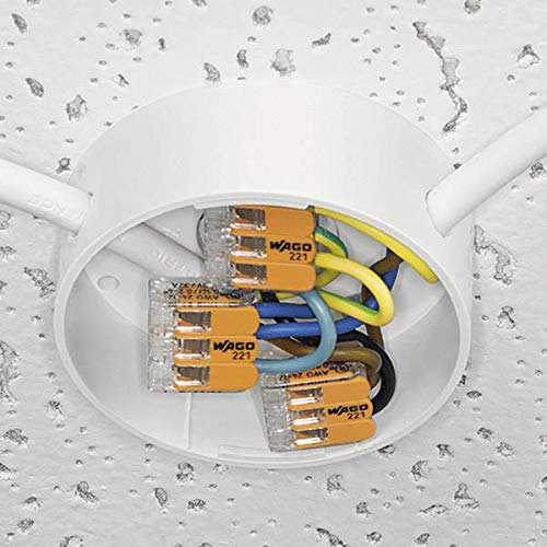 WAGO 221-415/996-008 Compact Connecting Clamp, Transparent (Pack of 8) - Image 4