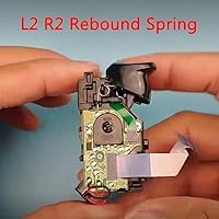 Vista 2 de 16 Pcs Replacement L2 R2 Metal Trigger Keys Button Rebound Springs Compatible with PS5 Playstation Games Controller, Repair Spare Parts Accessories