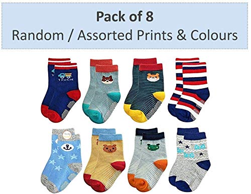 Image of Baby Boy's & Baby Girl's Cotton Blend Socks