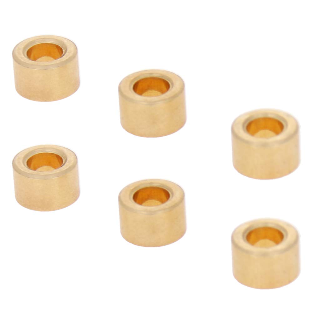 Bettomshin 6Pcs Bearing Sleeve,5mm Bore 9mm OD 6mm Length, Plain Bearings Self-lubricating Bearing for Sliding Parts of Machinery, Printing Presses, Textile Machines