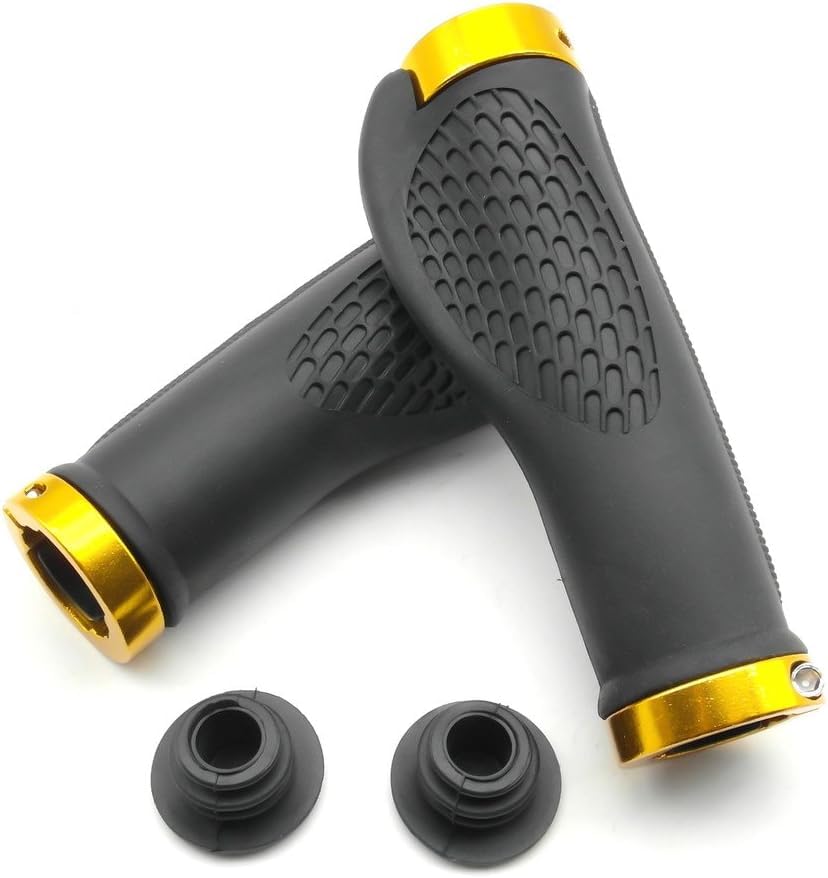 NSV Cycling Handlebar Grips, Pair, Lock-on Anti-Slip Design, for Mountain, Road & Cruiser Bikes (Yellow) (B0D359SFLX) Amazon Price History, Amazon Price Tracker