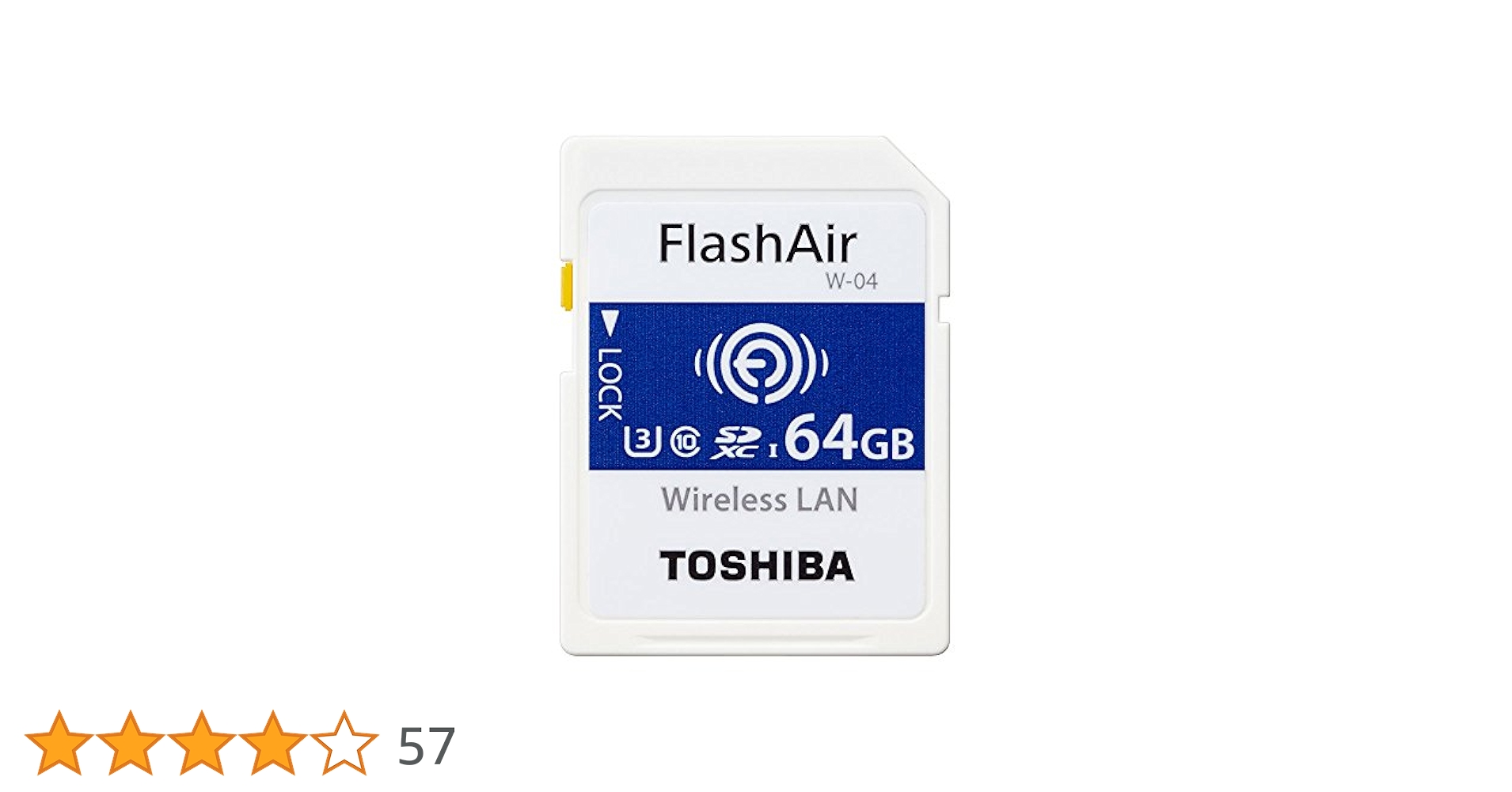 TOSHIBA FlashAir W-04 32GB 無線LAN搭載 SDカード Amazon | SD-UWA032G FlashAir W-04 無線LAN内蔵SDHCカード 32GB