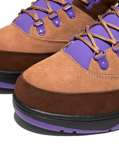 Ewing Patrick Athletics 33 HI Winter Men's Waterproof Basketball Shoes, Brown/Beige/Purple/Orange - Insulated for Cold Weather3