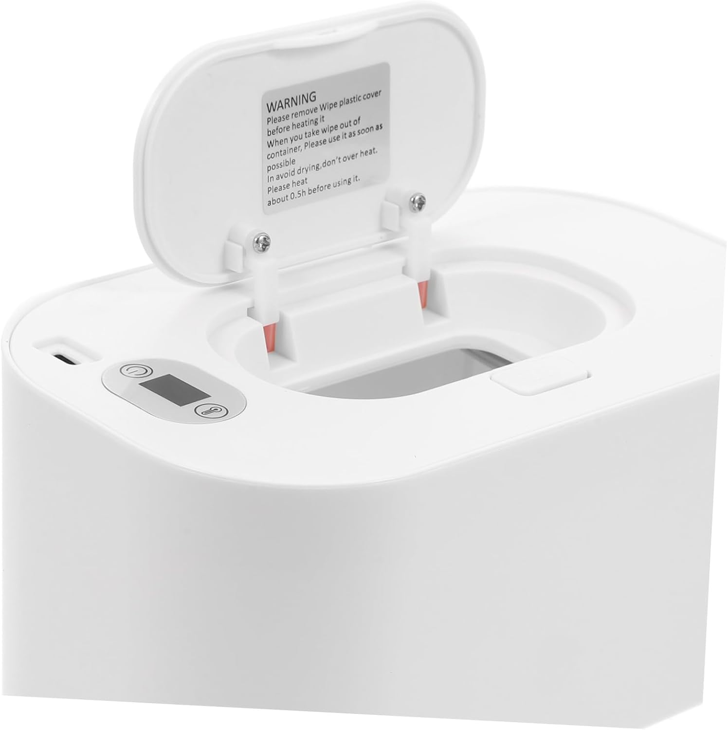 1Set USB Portable Tissue Heater Constant Temperature Warmer for Home Travel Keeps Wipes Moist for Comfort Convenient Design for Diaper Changes