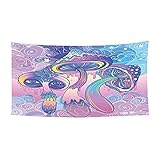 Tamaño: 79 x 35 pulgadas. La pancarta es lo suficientemente grande como para ser visto incluso lejos de casa. En fiestas, atrae mucho la atención de los niños y los invitados y añade más ambiente a la fiesta de Halloween.