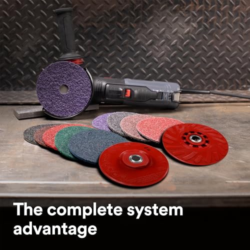 Image of 3M Electric Angle Grinder, 11130, VS, 4.5-5 in Slide Switch, 120V