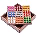 LOGOPLAY Tock voor 4 spelers - bordspel met speelkaarten - houten bordspel met uitklapbaar spelbord