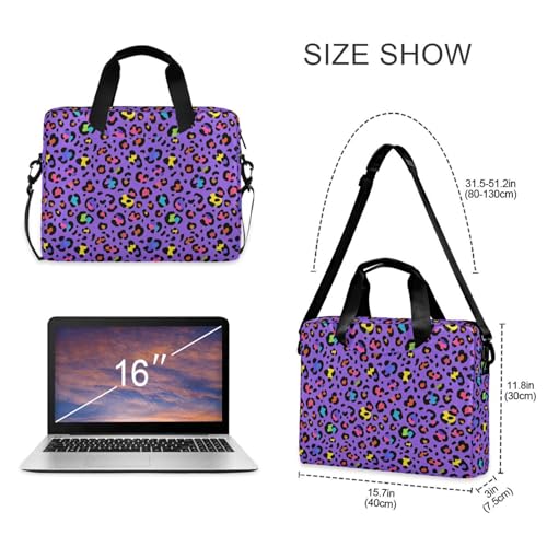 Funda maletín para laptop 15.6 pulgadas con asa y correa miniatura 5