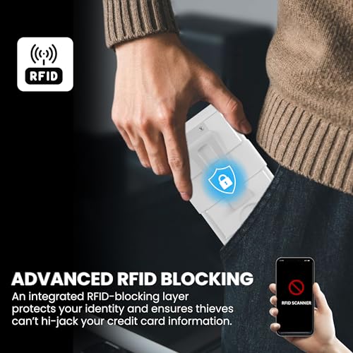 Image of CODE 118 Modular Backplate Cash Clip - Slim Minimalist Money Clip for Men - RFID Blocking Aluminum Modular Add-On, Wallet Accessory Expands Storage for Card & Cash, Wallet not Included (Glow)