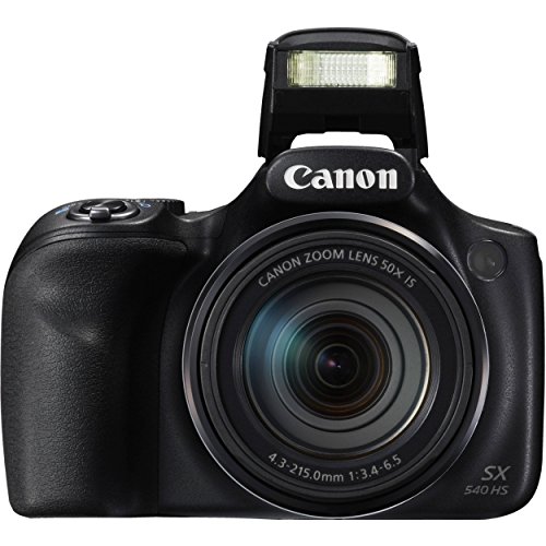 Image of Canon PowerShot SX540 HS with 50x Optical Zoom and Built-In Wi-Fi