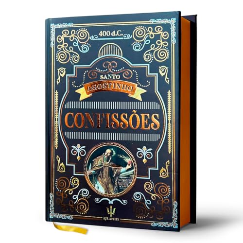 Confissões de Santo Agostinho - Agostinho de Hipona | Luxo Capa D...