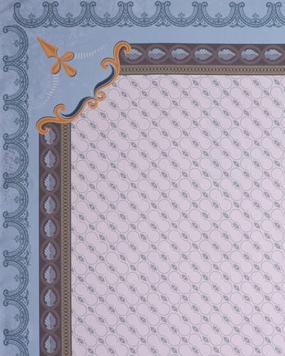 Nappe en polyester lavable sans repassage pour table basse - 6