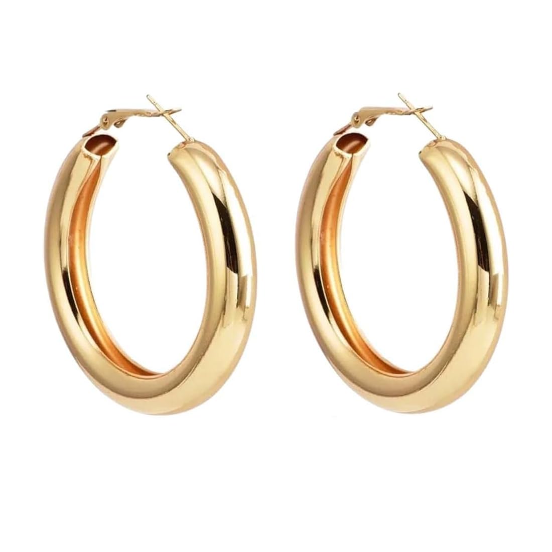 Yellow Chimes Earrings for Women and Girls I Fashion Golden Hoop Earrings for Women | Gold Plated Hoops Earrings I Birthday Gift For Girls and Women Anniversary Gift for Wife (B0CV5ND2ZD) Amazon Price History, Amazon Price Tracker