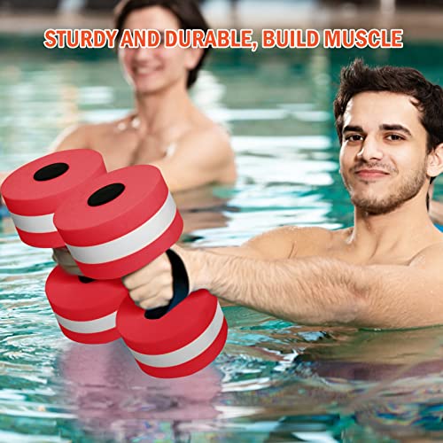image for Timoo Aquatic Dumbells Set of 2 Water Dumbbells for Water Aerobics Wat