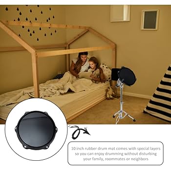Amazon.co.jp: ドラム パッド マット 練習用 サイレント パッド