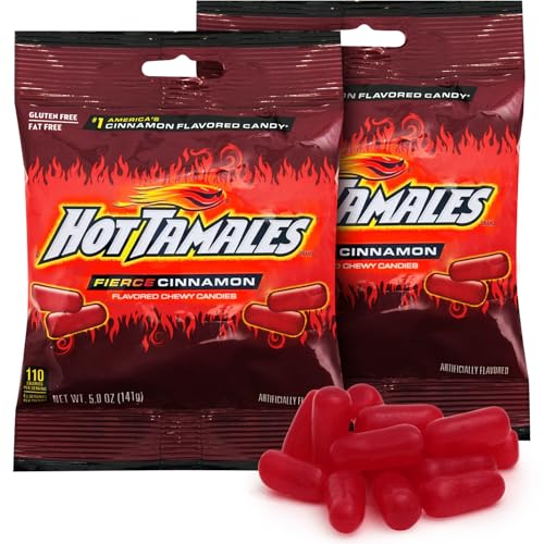 Hot Tamales Fierce Cinnamon Chews, 2 Pack miniatura 1