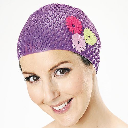 Floral Swim Cap Amazon.co.uk Home & Kitchen
