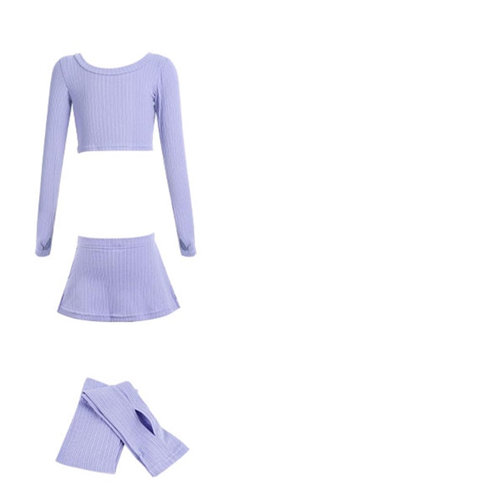 Ballet Suéter Cortos Set Conjunto de Ballet for niñas, conjuntos de trajes de Ballet for niñas, conjuntos de Tops y pantalones de Ballet, chaqueta de Ballet, abrigo de baile, Tops y pantalones cortos