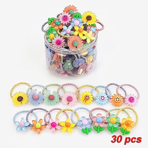 30 pcs Elastic Hair Bands Ties Accessories