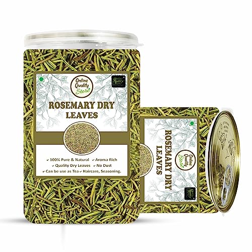 Image of Online Quality Store Rosemary Dry Leaves, 100g | Hair Growth, Rosemary Herbal Tea