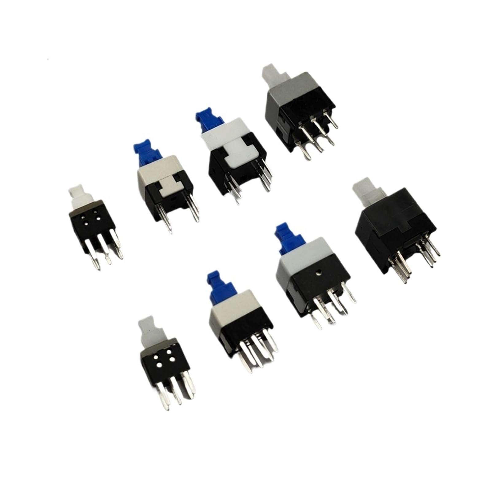 1 pudełko/60 sztuk 5,8 x 5,8 x 5,8 cm, 7 x 7, 8 x 8, 8,5 x 8,5 mm, 6-pinowy multimetr