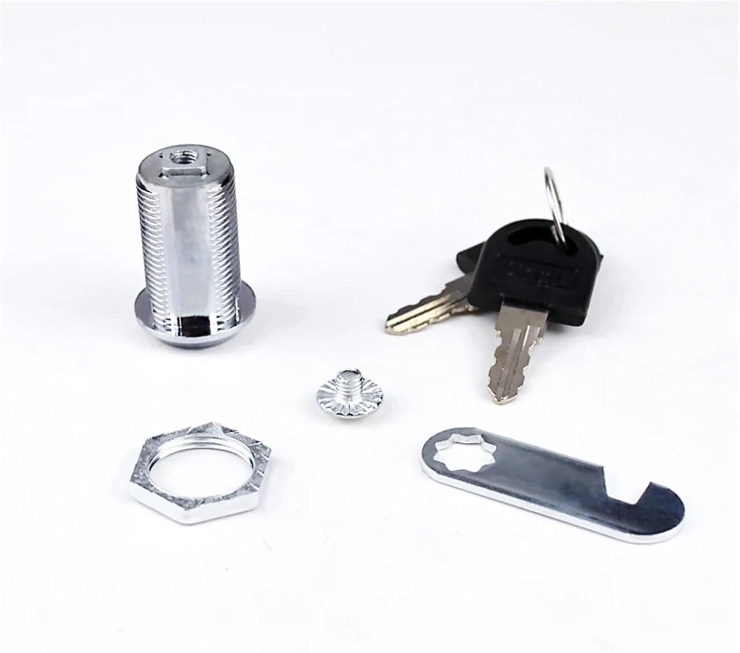 MS103 16/20/25/30mm Cam Lock Door Cabinet Mailbox Drawer Cupboard Locker Keys Cabinet Tools(Special-Purpose,25mm)