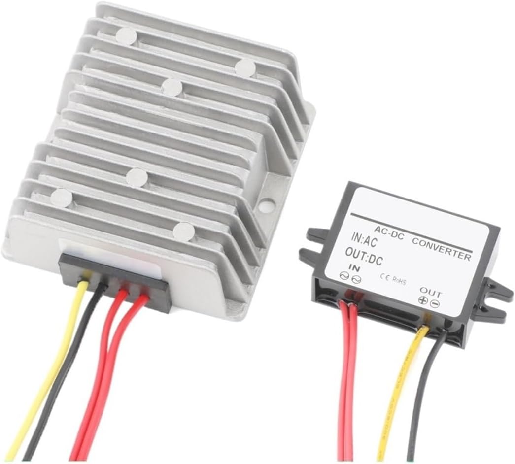 1PCS AC 12V/24V to DC 5V/12V AC-DC Power Converter Inverter 3A 5A 10A Buck Regulator Step-Down Voltage Transformer(5A,AC 12V 24V_DC 12V)