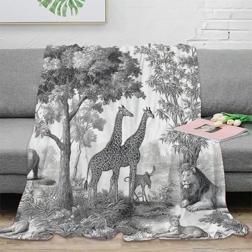Plaid forest 3D anti-décoloration pour en finir avec les couvertures rêches - 2