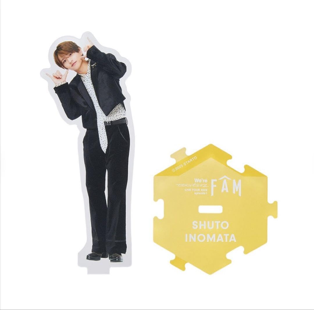 Amazon.co.jp: timelesz 【猪俣周杜】アクリルスタンド「We're