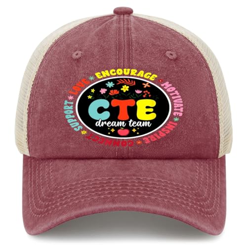 CTE Career and Technical Education Golf Hat Outdoor Caps for