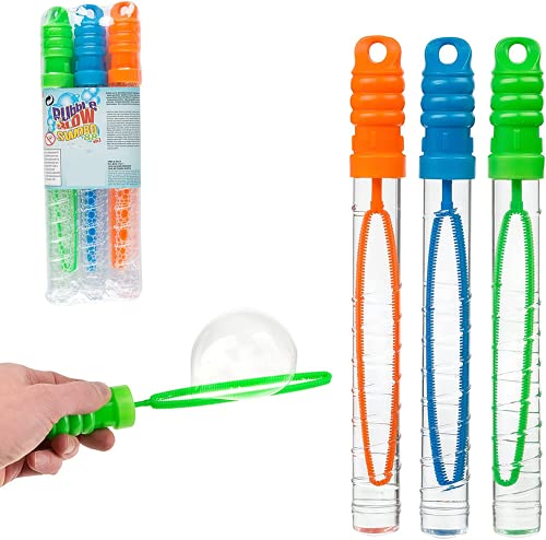 Smart Planet XXL - Espada de burbujas para burbujas grandes y gigantes, juego de 3 unidades, ideal para verano y cumpleaños