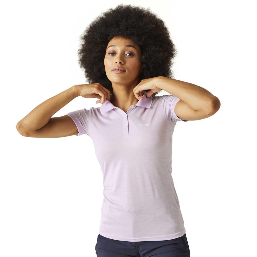 Regatta Women's Lilac Frost Remex Ii Polo Shirt Size 24