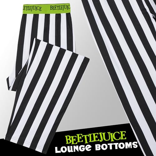 BEETLEJUICE Mens Pajama Pants Lounge Pants with Pockets Loungewear Sleepwear2