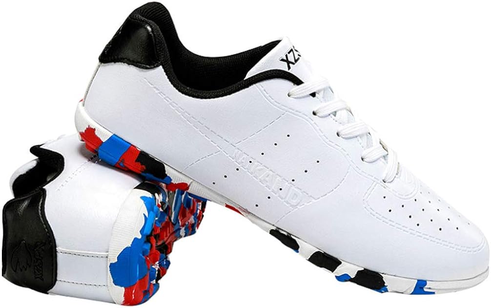  | Holibanna 1 Pair Non-Skid Unisex Child Football Shoes Wear-Resistant Training Shoes (White) 20.5CM | Football