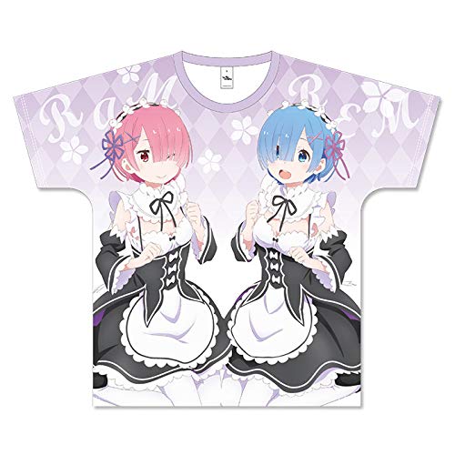 Amazon.co.jp: Re:ゼロから始める異世界生活 フルグラフィックT