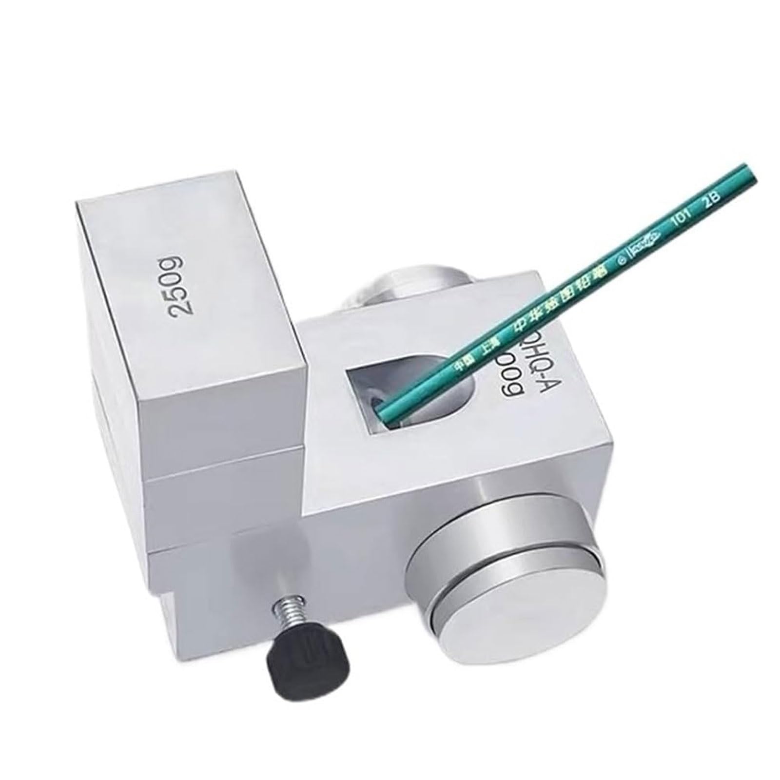 XNZJHPP Portable Pencil Hardness Tester Kit for Abrasion and Scratch Resistance Testing, 500/750/1000g Load Weight, 45° Angle, Three-point Contact Structure