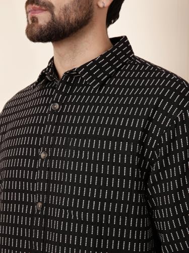 Image of WROGN Men's 100% Cotton Shirt | Solid Style | Slim Fit