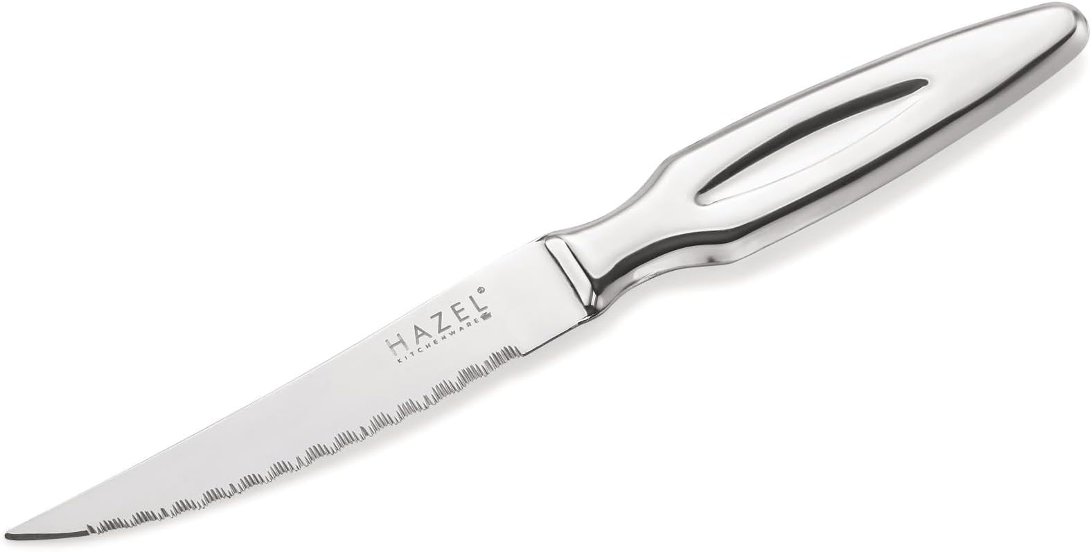 Stainless Steel Laser Knife for Kitchen | Sharp Serrated Cutting Blade | Comfortable Handle | Ideal for Chopping, Slicing and Everyday Cooking