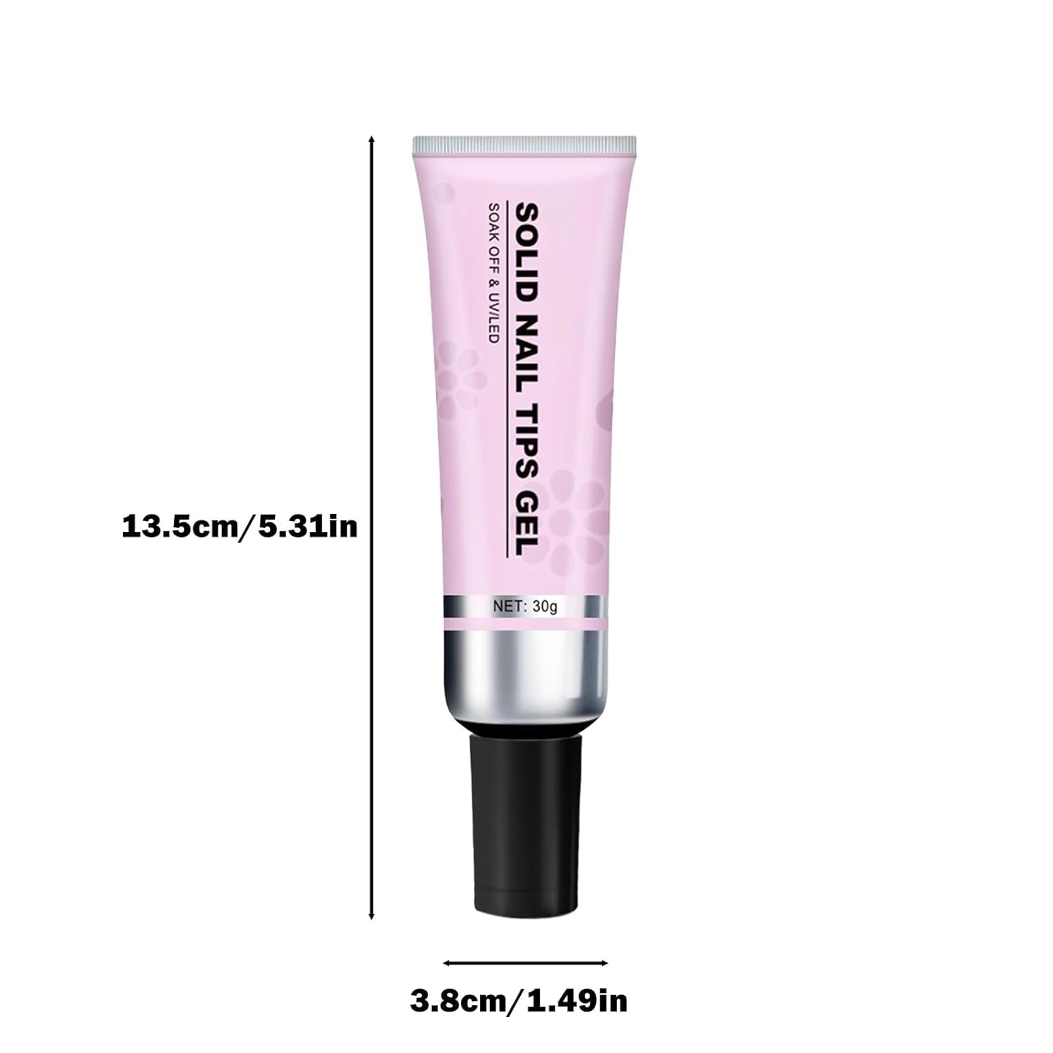 Magic Solid Nail Glue Kit 3-In-1 Nail Art Kits | Solid Nail Glue Gel for Nail Tip Press on Nails, Solid Nail Tips Gel for Nail Art,Strong Adhesive Solid Nail Tips Gel