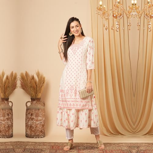 Image of Globus Women Kurta (GS566936 Green XS)