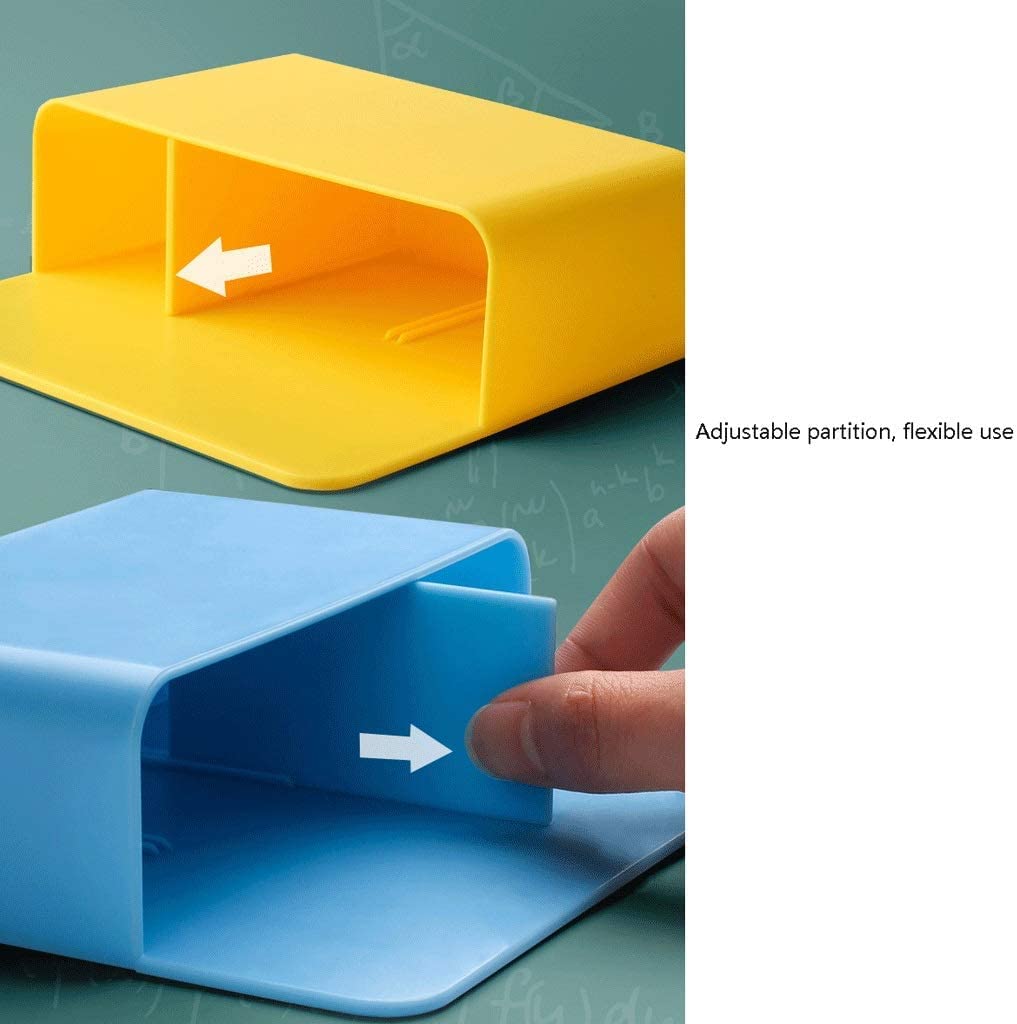 OLOTU Durevole Portapenne Magnetico, portaoggetti per armadietto Frigorifero, Lavagna, Frigorifero da Ufficio, portapenne Multifunzionale e Durevole Porta Penna